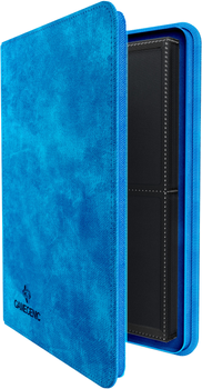 Альбом для карток Gamegenic Zip-Up Album 8 кишень із застібкою на блискавці Blue (4251715403730)