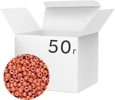 Бісер ВДВ Preciosa Перловий люкс 11/0 Пунш 50 г (119-11/0-46095)