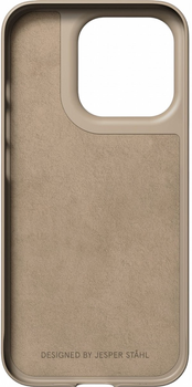 Etui plecki Nudient Thin MagSafe do Apple iPhone 15 Pro Clay Beige (7340212985409)
