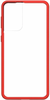 Etui plecki Otterbox React do Samsung Galaxy S21 Plus Transparent/Red (840104242711)