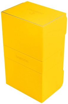 Pudełko na karty Gamegenic Stronghold 200+ Convertible Yellow (4251715410318)