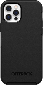 Etui plecki Otterbox Symmetry do Apple iPhone 12/12 Pro Black (840104215814)