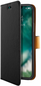 Etui z klapką Xqisit Slim Wallet do Apple iPhone 13 Pro Black (4029948206035)