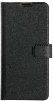 Etui z klapką Xqisit Slim Wallet do Xiaomi Redmi 10C Black (4029948216607)