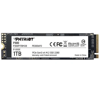 Накопичувач SSD внутрішній Patriot P300 1 TB NVMe M.2 2280 PCIe 3.0x4 P300P1TBM28