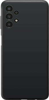 Etui plecki Xqisit Silicone Case do Samsung Galaxy A13 4G Black (4029948220765)