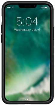 Etui plecki Xqisit Silicone Case do Apple iPhone 13 Pro Black (4029948220734)