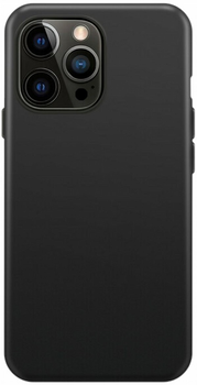 Панель Xqisit Silicone Case для Apple iPhone 14 Pro Midnight Black (4029948219646)