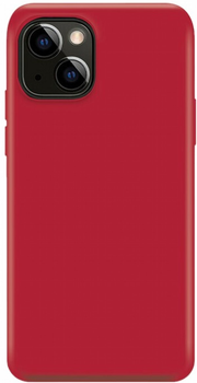 Etui plecki Xqisit Silicone Case do Apple iPhone 14 Red (4029948220239)