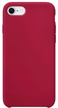 Панель Xqisit Silicone Case для Apple iPhone 6/6s/7/8/SE 2020 Red (4029948224541)