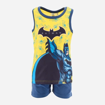 Дитячий літній комплект (майка + шорти) для хлопчика Disney Batman EX1070 98-104 см Жовтий (3609086969156)