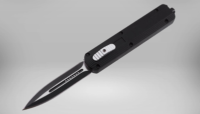 Нож Выкидной Фронтальный BLACK 177-1 Долговечный механизм Сталь 440C