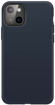 Панель Xqisit Silicone Case для Apple iPhone 13 Blue (4029948205908)