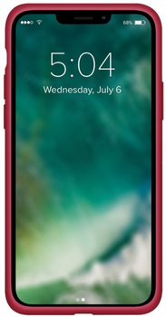 Панель Xqisit Silicone Case для Apple iPhone 13 Red (4029948205922)