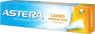 Зубная паста Astera Caries Protection Fresh Mint Защита от кариеса Свежая мята 110 г (3800013515495)