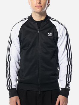 Bluza rozpinana sportowa męska Adidas Adicolor Classics SST IK7025 M Czarny/Biały (4066761609292)