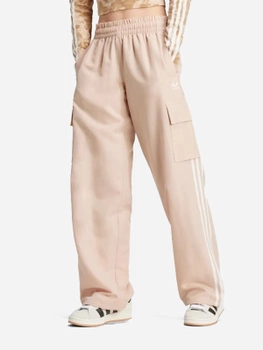 Спортивні штани жіночі Adidas 3S IZ0717 XS Бежеві (4067889556758)