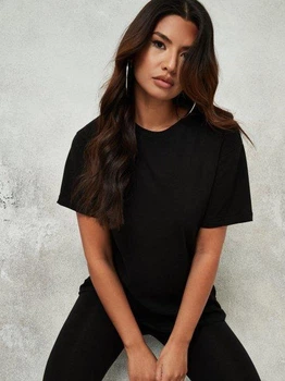 Футболка Missguided TJC14260 34 чорний