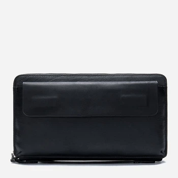 Кошелек мужской кожаный для карточек Vintage leather-14654 Черный