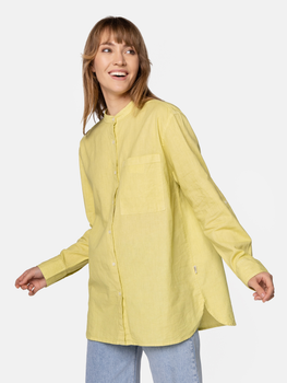 Koszula damska bawełniana Lee Cooper LISA L Żółta (5904347392789)
