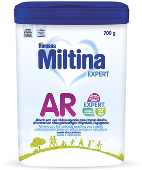 Mieszanka mleczna dla dzieci Humana Miltina AR Anti Regurgitation Milk 700 g (8427045180030)