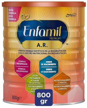Молочная смесь для детей Enfamil Premium 1 AR Anti Regurgitation Milk 800 г (8712045042540)