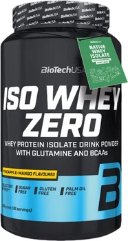Протеин BioTech USA ISO WHEY Zero Lactose Reduced 908 грамів Вкус Манго Ананас