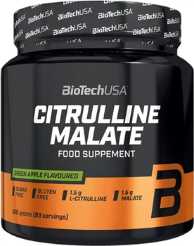 Предтренировочный комплекс Biotech Citrulline Malate Powder порошок 300 г Зеленое яблоко (5999076215867)