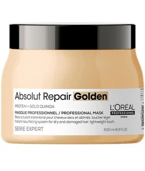 Маска для інтенсивного відновлення пошкодженого волосся L`Oreal Professionnel Absolut Repair Golden 500 мл