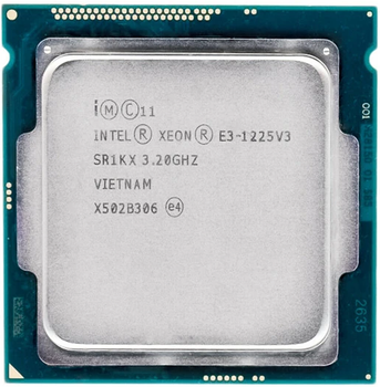 Процесор Intel Xeon E3-1225 v3, LGA1150 3.20-3.60GHz Б/В