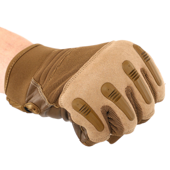Перчатки тактические с закрытыми пальцами SP-Sport BC-8795 M Койот