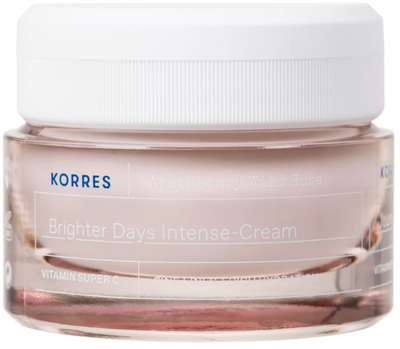 Крем для обличчя Korres Apothecary Wild Rose Brighter Days Intense-Cream 40 мл (5203069106590)