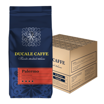 Кава в зернах Ducale Palermo ящик 8кг
