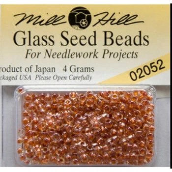 Бісер для вишивки Mill Hill Glass Seed Beads Темний корал (02052)