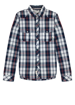 Мужская синяя рубашка Tom Tailor S TT001425