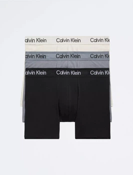 Набор трусов боксеры 3 шт. Calvin Klein XL Мульти (CK-097)