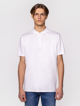 Koszulka polo męska Lee Cooper ALAN-7124 XL Biała (5904347392161)