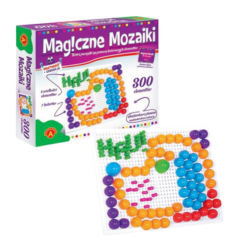 Mozaika Alexander Magic Kreatywność i edukacja 300 elementów (5906018006667)