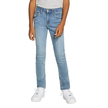 Підросткові джинси для хлопчиків Levi's, 510 skinny stretch, блакитного кольору, розмір W27, зріст 158-164 см