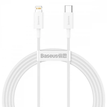 Кабель Baseus Superior Series Fast Charging Type-C to Lightning PD 20W (1.5m) white