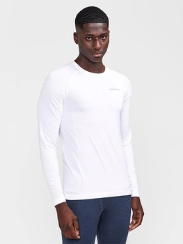 Чоловічий спортивний лонгслів-рашгард CRAFT ADV Cool Intensity LS Tee 1914189-900000 White L