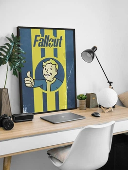 Постер Фолаут / плакат Fallout / Vault-Tec / Волт Тек