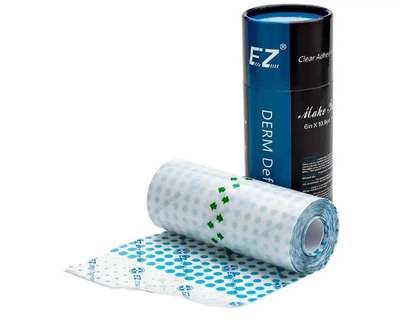 Водостійка захисна плівка EZ Derm Defender 10 м х 15 см для загоєння татуювань