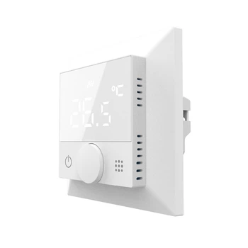 Терморегулятор з Wi-Fi керуванням In-therm PWT 510 - білий, сенсорний програматор для теплої підлоги