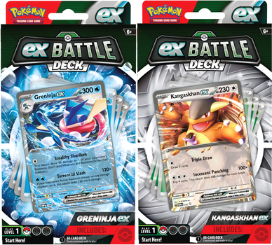 Бойові колоди Pokemon Company International Pokémon TCG Deluxe Battle Deck Greninja 6 шт (820650862632)