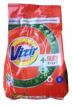Пральний порошок Vizir Platinum + Fairy Ефект 1.65 кг (8700216189798)
