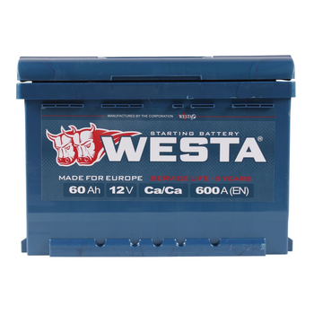 Автомобильный аккумулятор WESTA Premium 6CT 60Ah L+
