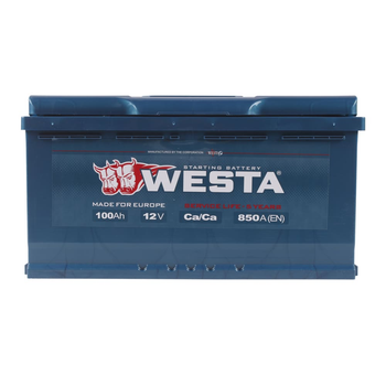 Автомобильный аккумулятор WESTA Premium 6CT 100Ah R+