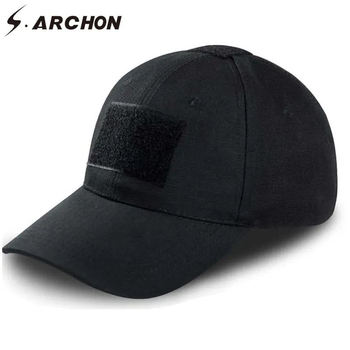 Кепка тактическая бейсболка ARCHON черная