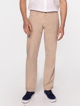 Spodnie chinosy męskie Lee Cooper GALATA-3600 33-32 Beżowe (5904347387099)